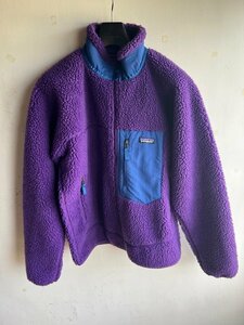 Patagonia M's Classic Retro-X Jacket パタゴニア クラシック レトロX ジャケット フリース パイル パープル ブルー 紫 青 M