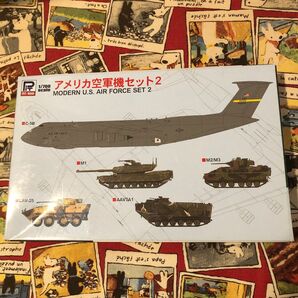 アメリカ空軍機セット 2 （プラモデル） （1/700スケール S47）