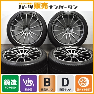 【鍛造品】ヨコハマ AVS モデル F15 21in 10J +40 PCD112 ピレリ P-ZERO 275/35R21 アウディ A8 フライングスパー コンチネンタルGT GTC