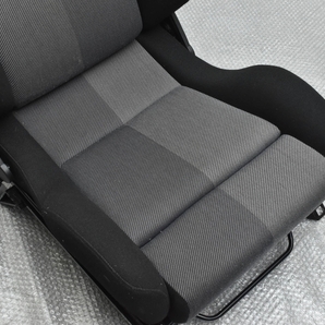 【希少品】RECARO LX-Lモデュラー ブラック×グレー セミバケ 1脚 品番:KBA90383 ランドクルーザー100用シートレール付 レカロ 即納可能の画像3