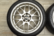 【希少品 バリ溝】BBS RG-R RG737 18in 8.5J+13 PCD120 ナンカン NS-20 235/40R18 265/35R18 BMW E34 E60 5シリーズ 鍛造 FORGED 送料無料_画像3