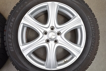 【程度良好品】トピー シビラ 17in 7J +48 PCD100 ブリヂストン ブリザック VRX 225/55R17 SH フォレスター GP インプレッサXV 送料無料_画像4