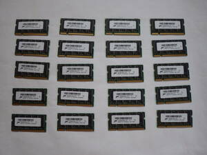  ☆即決！Micron ノートPC用メモリ PC2700S-2533-1-Z MT9VDDT6472HY-335F2 20枚！！☆