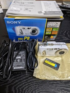 【１円スタート】デジタルスチルカメラ　SONY Cyber-shot　DSC-P8