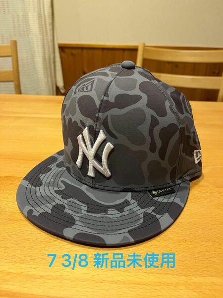 59FIFTY GORE-TEX PACLITE ニューヨーク・ヤンキース ブラックカモ NEW ERA 7 3/8 