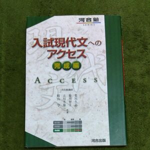 入試現代文へのアクセス　完成編 （河合塾ＳＥＲＩＥＳ） 荒川久志／共著　菊川智子／共著　立川芳雄／共著　晴山亨／共著