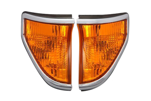 DEPO製 クリスタルコーナーライト（オレンジ）トヨタ ランクル ランドクルーザー プラド70系（プラド71／プラド78）212-1569PXA-VY