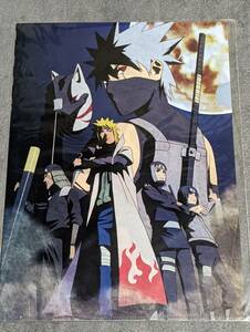 ☆クリアファイル☆ NARUTO ナルト J-World 限定 カカシ暗部編　イタチ　ヤマト　ミナト　四代目火影　三代目火影 /Q12