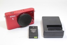 良品　ニコン　　Nikon1 J1 レッドボディ_画像1