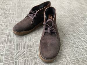 Clarks ☆ クラークス ☆ Desert Boot Brown Suede ☆ デザートブーツ　ブラウン　スエード ☆ size US8.5 ☆ CLARKS ORIGINALS STYLES