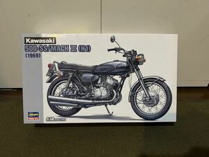 [1/12] Hasegawa Kawasaki Mach Ⅲ 500SS H1 1969 year type unused goods plastic model 