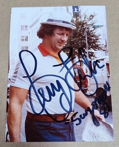 テリー・ファンク Terry Funk 直筆サイン入り生写真 当時物