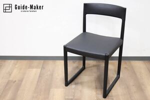 GMGK47○by interiors / バイインテリアズ SWEEPY chair スウィーピーチェア ダイニングチェア ブラック アッシュ材 モダン 定価約8.8万