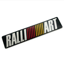 RALLIART ラリアート　アルミニウムステッカー 　ブラック　１枚_画像4