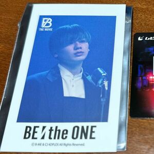 BE:FIRST 映画　BE:theONE 　入場者特典　フォト風カード　マナト　MANATO