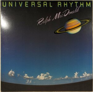 US盤★中古LP「UNIVERSAL RHYTHM / ユニバーサル・リズム」Ralph MacDonald / ラルフ・マクドナルド