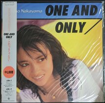 中古LP「ONE & ONLY / ワン&オンリー」中山美穂_画像1
