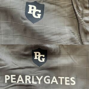 送料無料PEARLY GATESパーリーゲイツHYBRIDリバーシブルベスト防寒保温撥水性グレンチェック柔らかKNIT伸縮PGモノグラム柄(超お買得4)新品の画像7