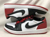 ■未使用 NIKE AIR JORDAN 1 RETRO LOW OG Black Toe AJ1 ナイキ エア ジョーダン 1 レトロ ブラックトゥ CZ0790-106 26.5cm ●230916_画像4