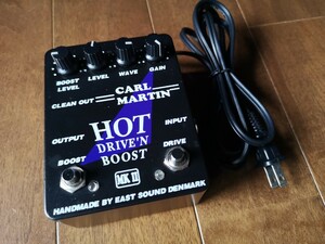 【送料無料】CARL MARTIN HOT DRIVE‘N BOOST MKII ギターエフェクター オーバードライブ