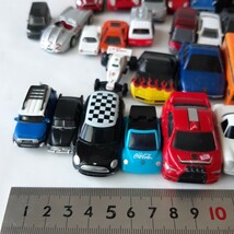 ミニカー 大量セット チョロQ スポーツカー プルバックカー トミカ オマケ 電車 JAPAN TOYS_画像2