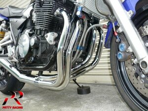 YAMAHA PRETTYRACING SPIDER XJR1300 RP01J/RP03J（前期） ショート管 70π マフラー メッキ