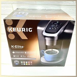 未使用 「KEURIG/キューリグ」 K-Elite シングルサーブ コーヒーメーカー【アクティ】ケーエリート ブランド マシン et742