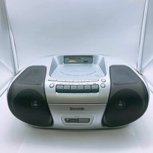 Panasonic CD radio-cassette RX-D27 2005 year made Panasonic CD radio-cassette PORTABLE STEREO SYSTEM portable DIGITAL SYNTHESIZER*TUNER radio 