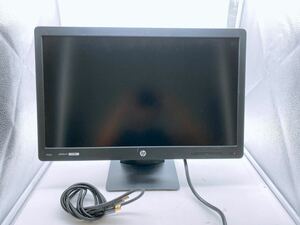 HP(ヒューレッドパッカード) P223 2018年製 液晶モニター パソコン 周辺機器 モニター 映像 映像機器 付属品 通電 ケーブル 本体