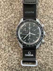 新品未使用！Swatch Omega/Mission to the Moon