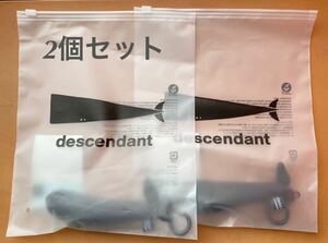 DESCENDANT 23AW CACHALOT PLUSH KEY HOLDER キーホルダー 2個