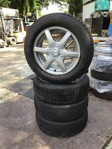 H17年 ブリヂストン スタッドレス 185/65R15 5穴 マルチホイール 4本セット T 23926 即日発送可 ヤフオク ブリザック ( 1本 63×63×20 )