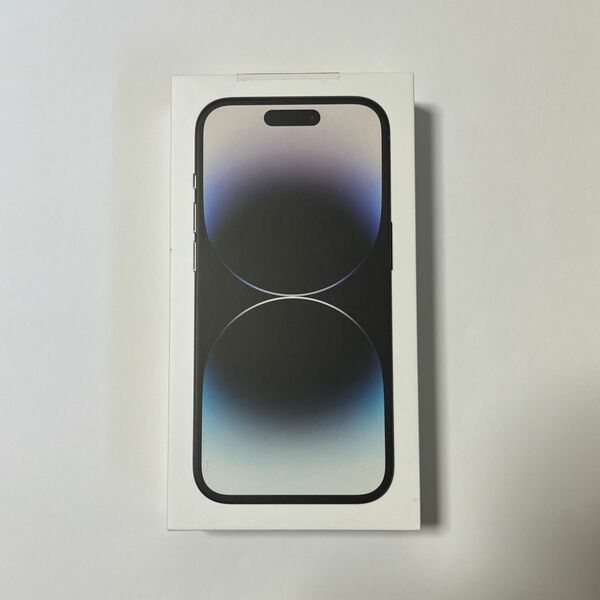 iPhone14pro black 空箱(ケーブル有り)