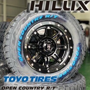 新品 ハイラックス サーフ ピックアップ 17インチタイヤホイール TOYO OPENCOUNTRY RT 265/65R17 265/70R17 285/70R17 ホワイトレター