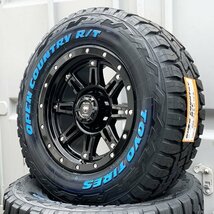 新品 プラド 120 150 ランクル 17インチタイヤホイール TOYO OPENCOUNTRY RT 265/65R17 265/70R17 285/70R17 ホワイトレター_画像3