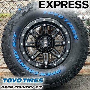 新品 シボレー エクスプレス EXPRESS 17インチタイヤホイール TOYO OPENCOUNTRY RT 265/65R17 265/70R17 285/70R17 ホワイトレター