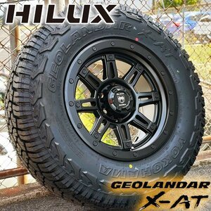 新品 GUN125 ハイラックス エクスプレス 17インチ タイヤホイールセット 4本 YOKOHAMA GEOLANDAR X-AT G016 265/65R17 265/70R17 285/70R17