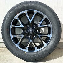 即納 スタッドレス ハイエース 200系 新品 17インチタイヤホイールセット 4本 NANKANG SNC-1 215/60R17_画像2