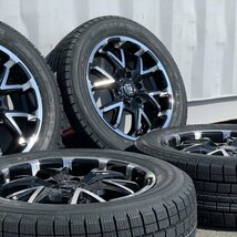 冬タイヤ 200系 ハイエース レジアスエース 新品 スタッドレス 17インチ タイヤホイールセット 4本 215/60R17 JWL-T規格 C規格 車検対応_画像7