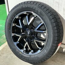 車検対応 17インチ 200系 ハイエース レジアスエース スタッドレスタイヤホイールセット 215/60R17_画像4