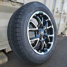 ハイエース スタッドレスタイヤ 車検対応 17インチ ホイール タイヤ 4本セット 215/60R17 ナンカン SNC1 貨物車_画像8