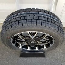 新品 17インチ スタッドレス タイヤホイールセット 200系 ハイエース レジアスエース ナンカン NANKANG SNC-1 215/60R17_画像9