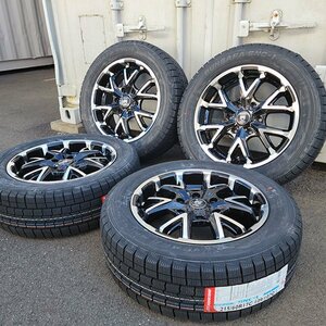 即納 ハイエース スタッドレスタイヤ 車検対応 17インチ ホイール タイヤ 4本セット 215/60R17 ナンカン SNC1 貨物車