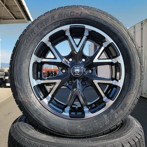 ハイエース スタッドレスタイヤ 車検対応 17インチ ホイール タイヤ 4本セット 215/60R17 ナンカン SNC1 貨物車