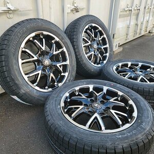 即納 ハイエース スタッドレスタイヤ 車検対応 17インチ ホイール タイヤ 4本セット 215/60R17 ナンカン SNC1 貨物車