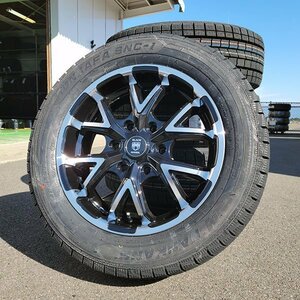 即納 ハイエース スタッドレスタイヤ 車検対応 17インチ ホイール タイヤ 4本セット 215/60R17 ナンカン SNC1 貨物車