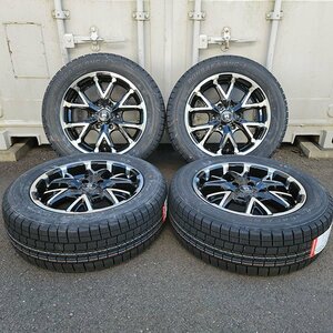 即納 ハイエース スタッドレスタイヤ 車検対応 17インチ ホイール タイヤ 4本セット 215/60R17 ナンカン SNC1 貨物車