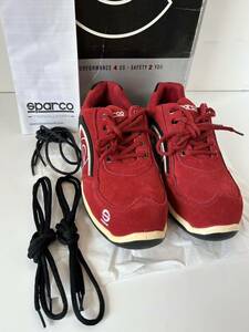 【未使用品】SPARCO スパルコ レーシングシューズKart Shoesレーシングカート レッド 赤 メンズ レディース