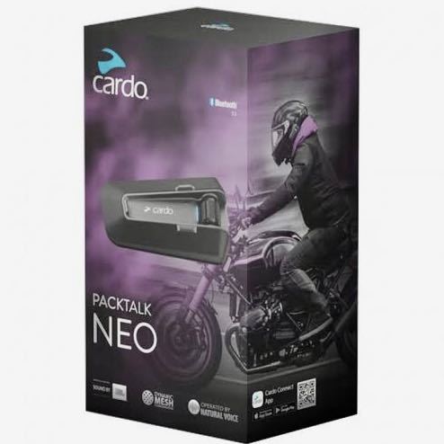 新品未使用】Cardo Packtalk NEO 最新ver 日本語設定済み 日本語説明書