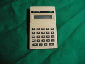 SANYO # calculator # CX250 [ storage shelves B]